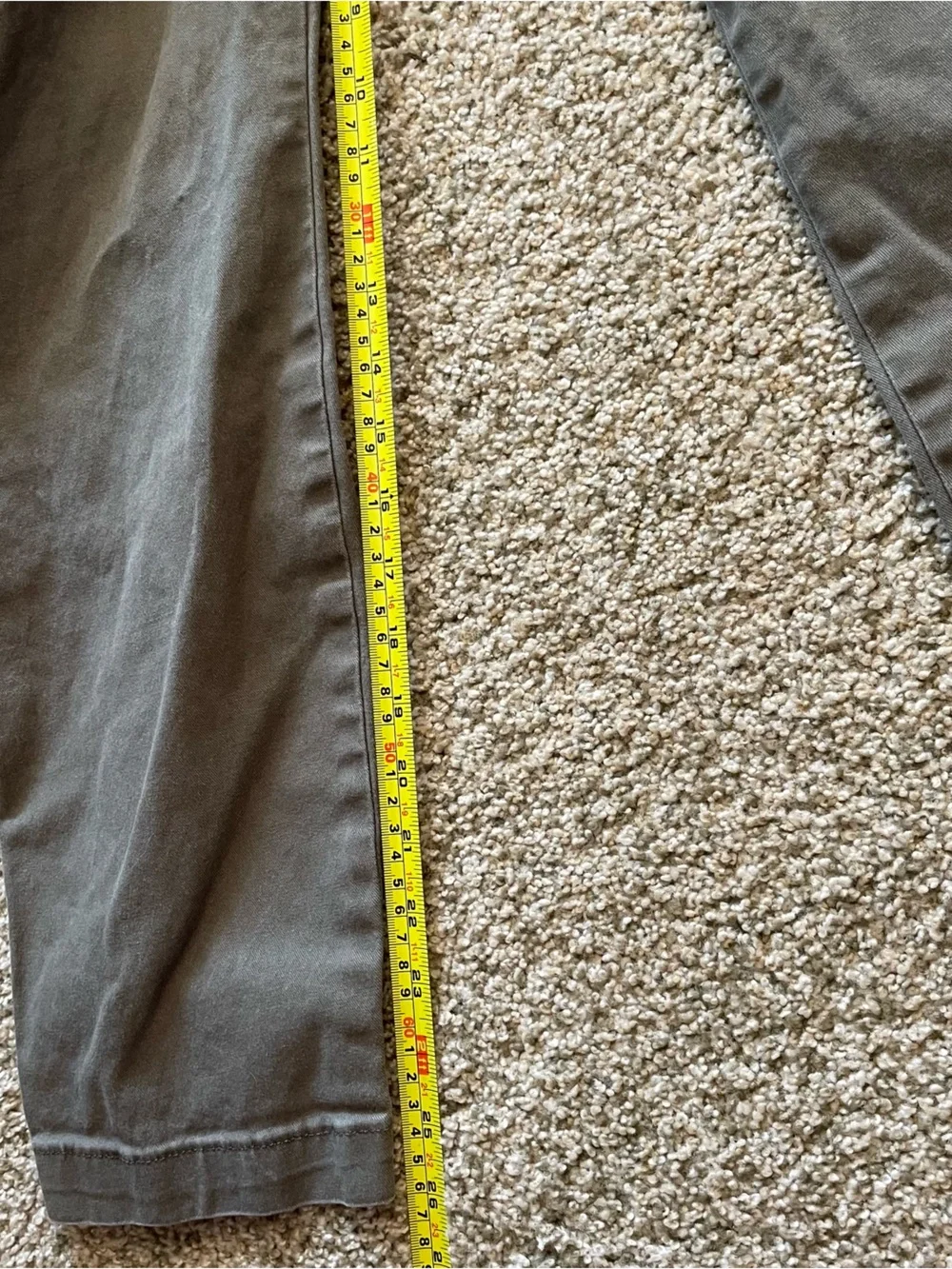 Levi's Men's 34 Straight XX Chinos preppy academia skater green pants